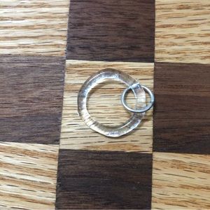 Pop Bottle Ring Pendant - very unique piece of jewelry .